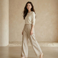 Quần Linen Ren QL26207