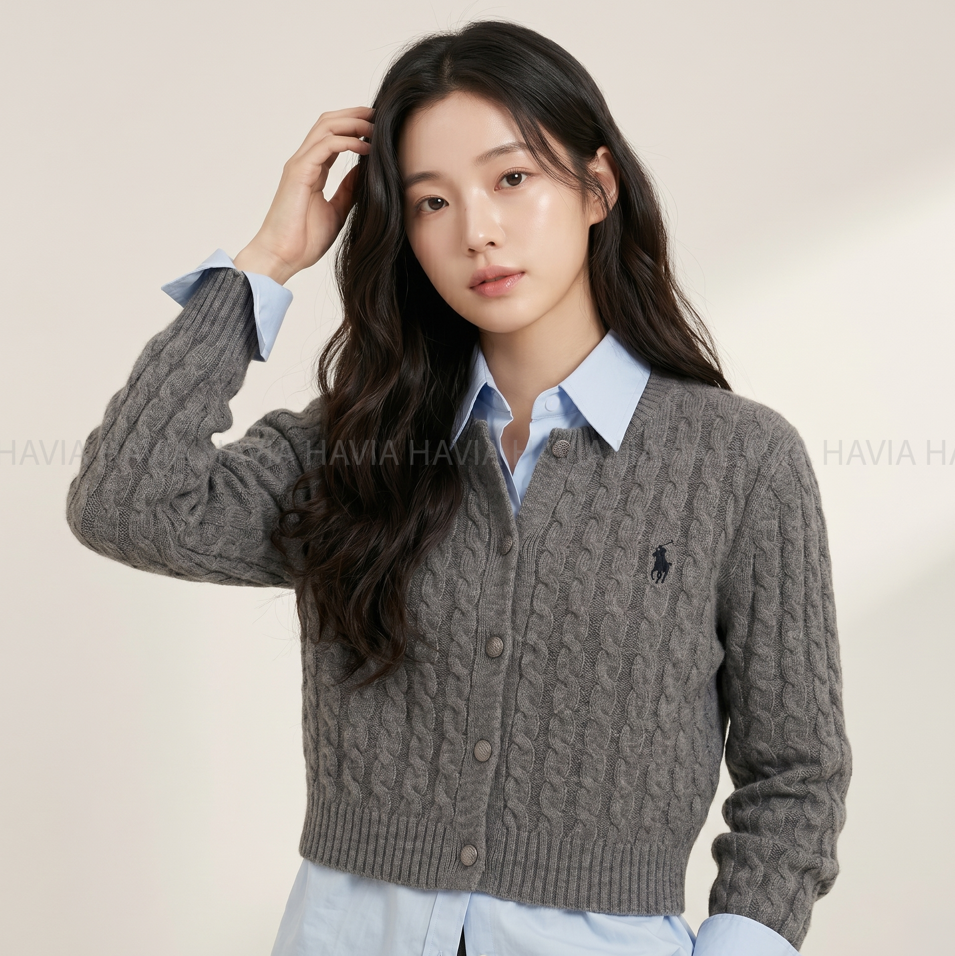 Set Sơ mi + Cardigan