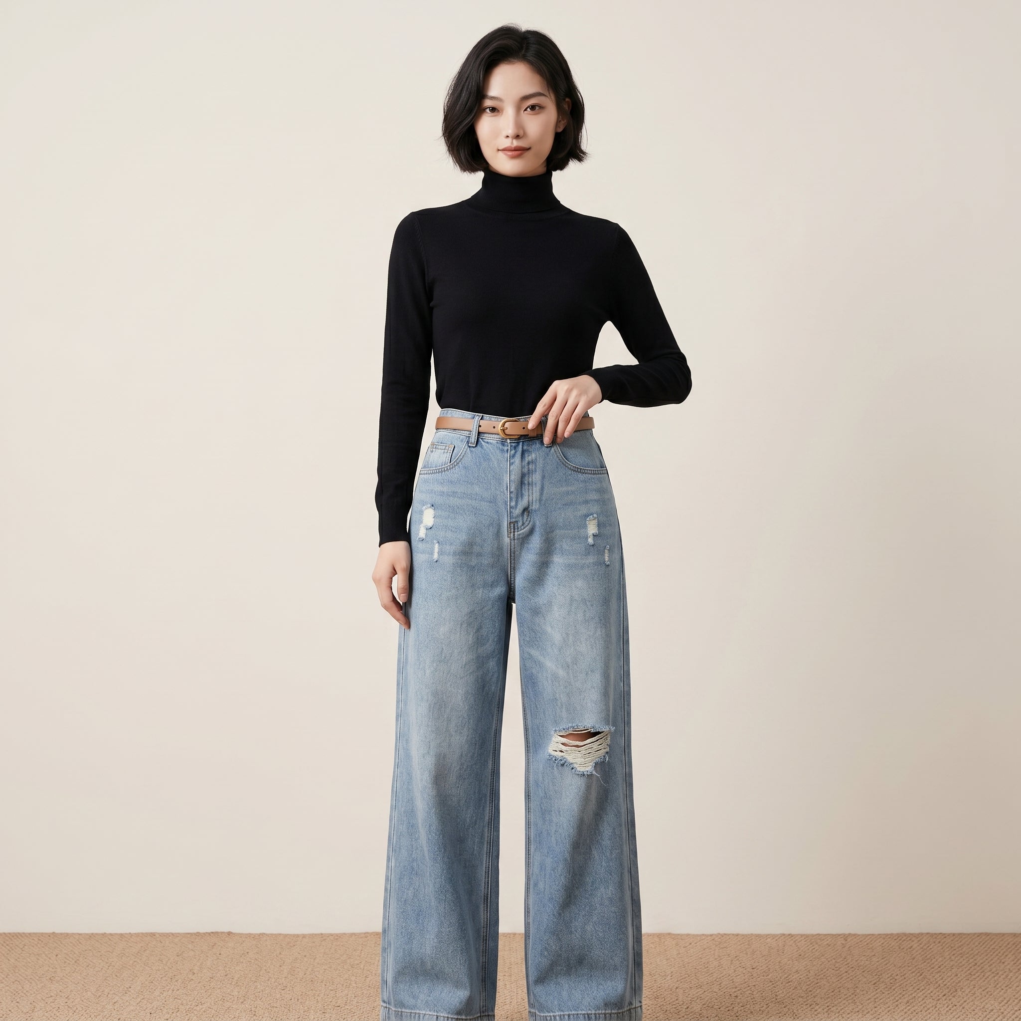 Quần Jean Suông QJ3460 / 102cm