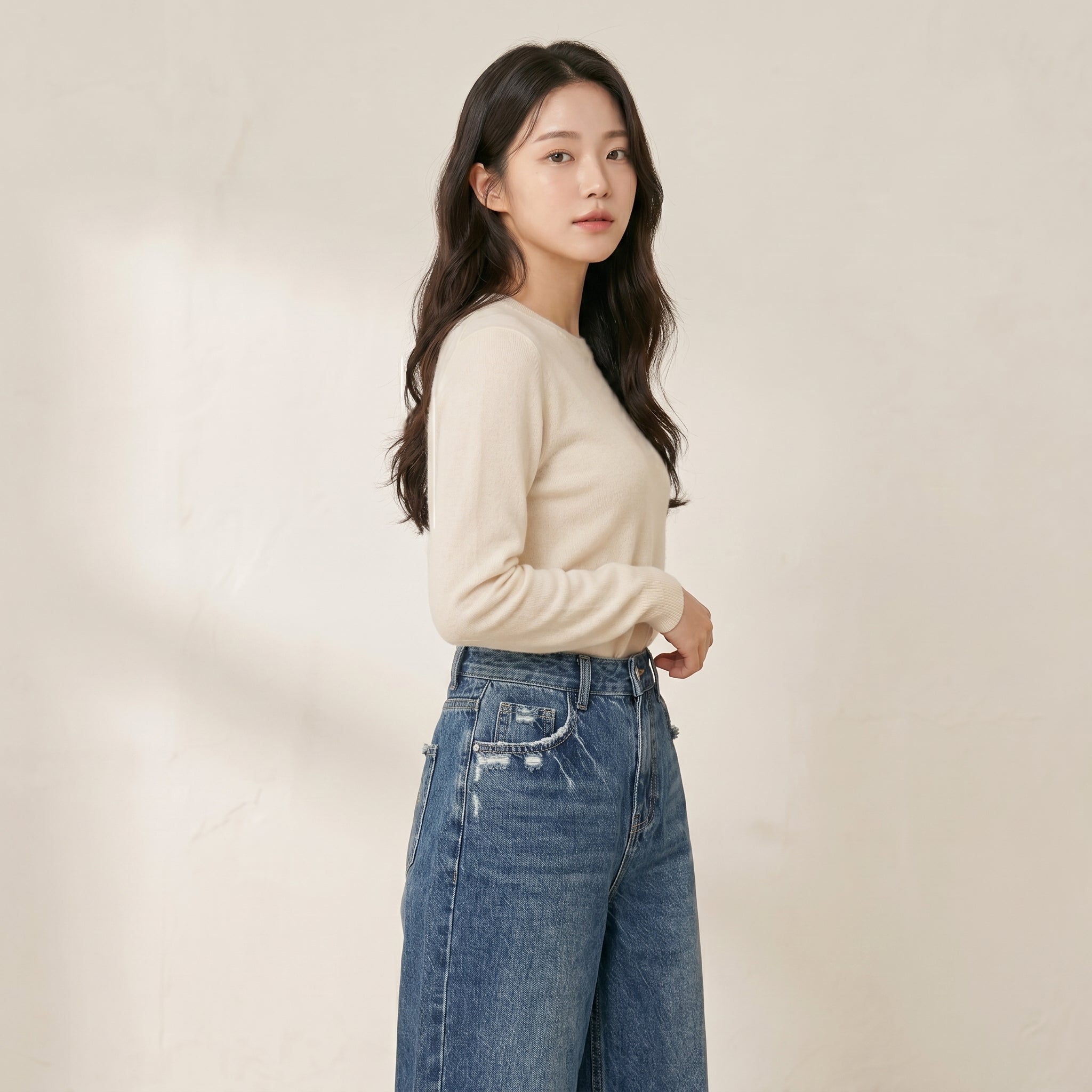 Quần Jean Lửng QJ6897 / 85cm
