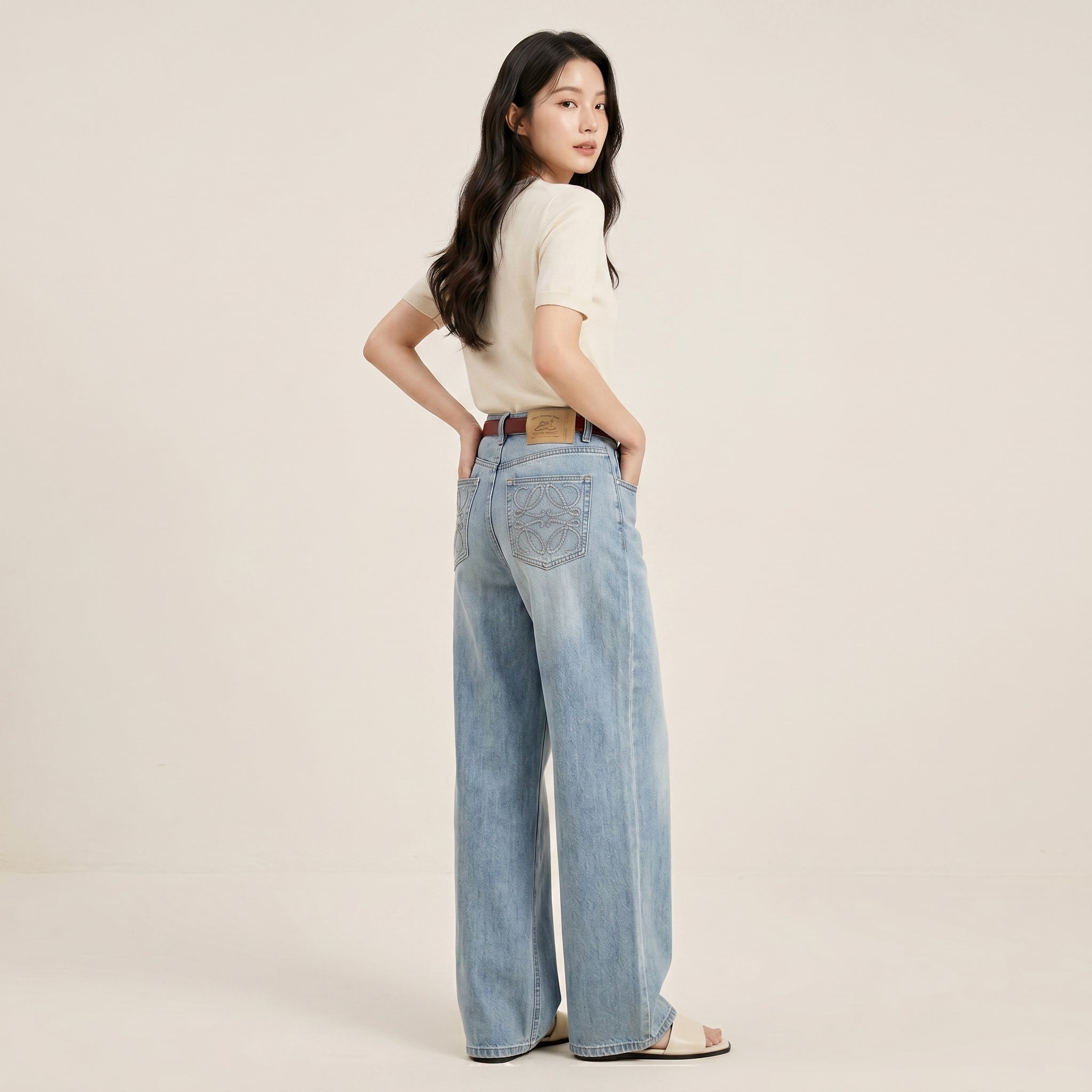 Quần Jean Suông QJ667 / 104cm