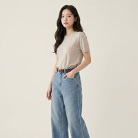 Quần Jean Suông Lụa Mềm QJ8228 / 92cm