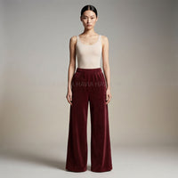 Quần Nỉ Suông Lưng Thun QN8392