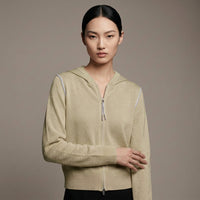 Áo Khoác Len Zip Có Cổ AK66020