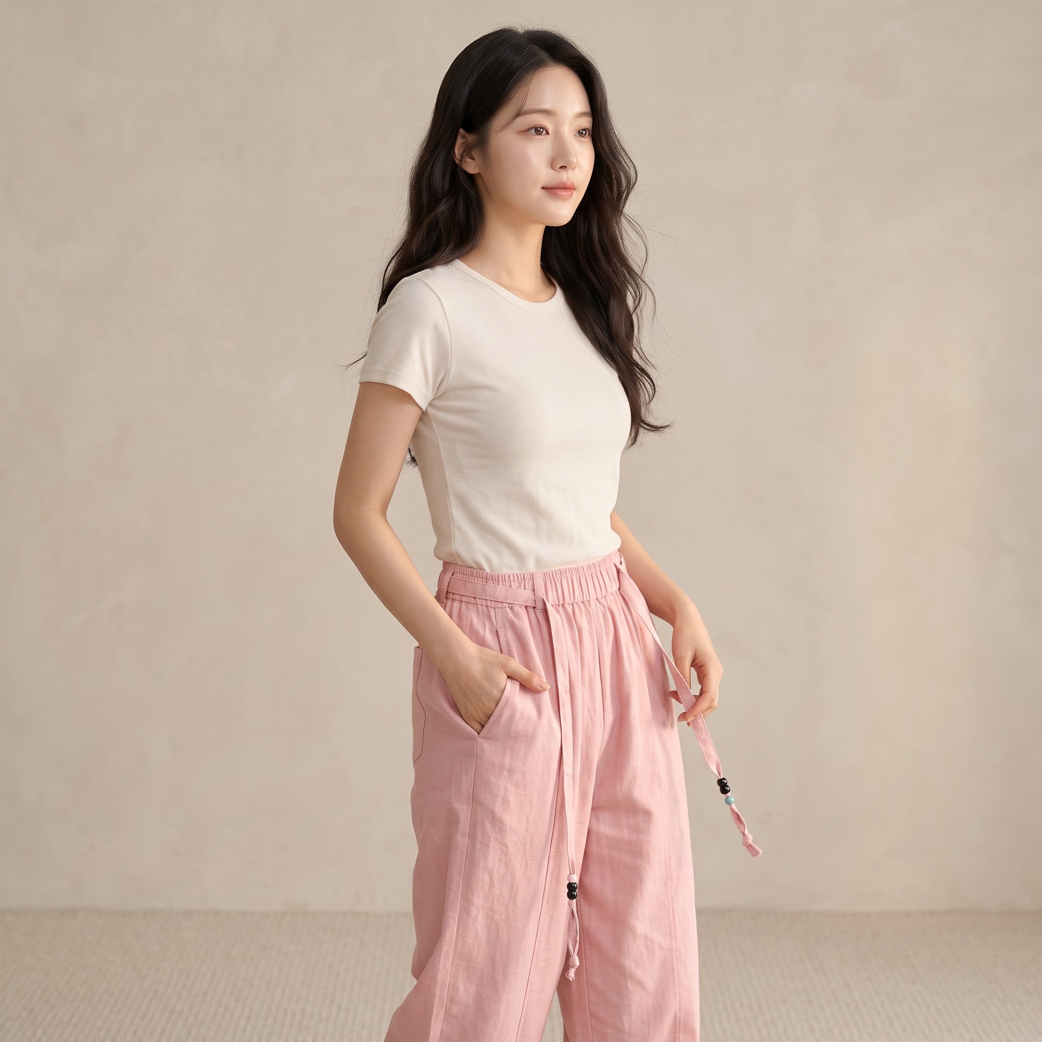 Quần Kaki Rút Dây QK55203